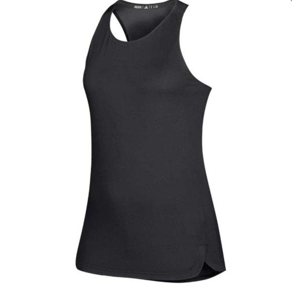 adidas Tops - Adidas Womens Black/Carbon Game Mode Training Tank